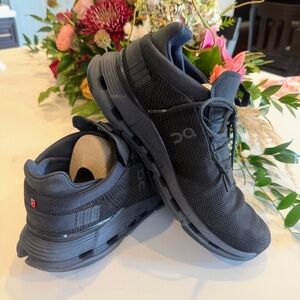 On CloudNova Running Sneakers 26.99822 Black Eclipse Men's Size 10.5